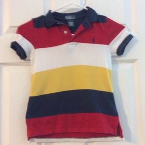 Lot 3 Ralph Lauren Short Sleeve Shirts Boy sz 5